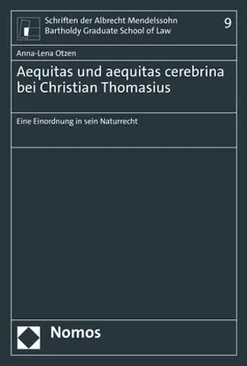Otzen | Aequitas und aequitas cerebrina bei Christian Thomasius | Buch | 978-3-8487-7516-3 | www.sack.de