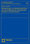 Buchholz |  Buchholz, M: Beobachtungs- und Reaktionspflichten der Geschä | Buch |  Sack Fachmedien