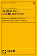 Schur-Matulewicz |  Transnationale Arbeitsbeziehungen | Buch |  Sack Fachmedien