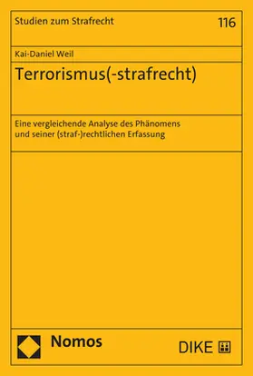 Weil |  Terrorismus(-strafrecht) | Buch |  Sack Fachmedien