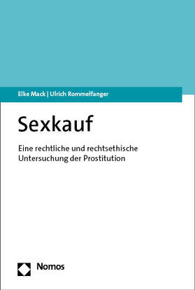 Mack / Rommelfanger |  Sexkauf | Buch |  Sack Fachmedien