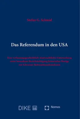 Schmid |  Das Referendum in den USA | Buch |  Sack Fachmedien