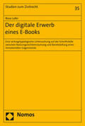Lafer |  Der digitale Erwerb eines E-Books | Buch |  Sack Fachmedien
