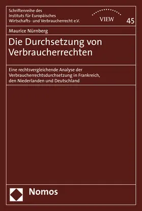 Nürnberg |  Die Durchsetzung von Verbraucherrechten | Buch |  Sack Fachmedien