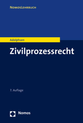 Adolphsen | Adolphsen, J: Zivilprozessrecht | Buch | 978-3-8487-7651-1 | sack.de