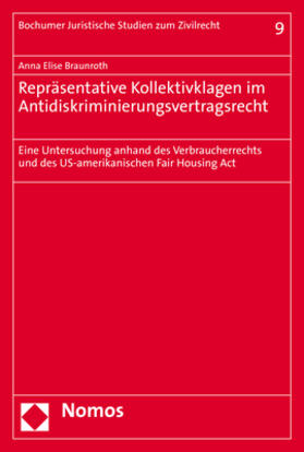 Braunroth |  Braunroth, A: Repräsentative Kollektivklagen im Antidiskrimi | Buch |  Sack Fachmedien