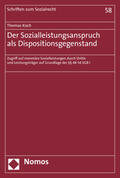 Koch |  Der Sozialleistungsanspruch als Dispositionsgegenstand | Buch |  Sack Fachmedien