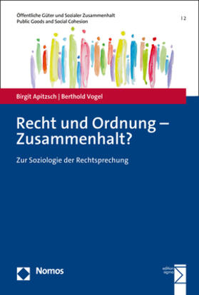 Apitzsch / Vogel |  Recht und Ordnung - Zusammenhalt? | Buch |  Sack Fachmedien