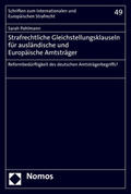 Pohlmann |  Pohlmann, S: Strafrechtliche Gleichstellungsklauseln | Buch |  Sack Fachmedien
