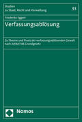 Eggert |  Eggert, F: Verfassungsablösung | Buch |  Sack Fachmedien