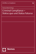 Rotsch |  Criminal Compliance - Status quo und Status futurus | Buch |  Sack Fachmedien