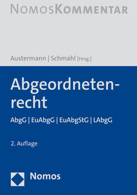 Austermann / Schmahl | Abgeordnetenrecht | Buch | 978-3-8487-7888-1 | sack.de