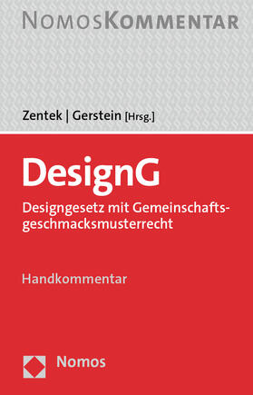 Zentek / Gerstein |  DesignG | Buch |  Sack Fachmedien