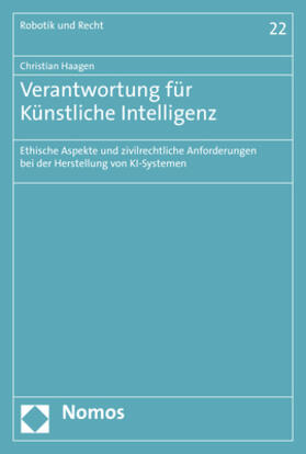 Haagen | Haagen, C: Verantwortung für Künstliche Intelligenz | Buch | 978-3-8487-7937-6 | sack.de