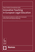 Germelmann |  Innovative Teaching in European Legal Education | Buch |  Sack Fachmedien