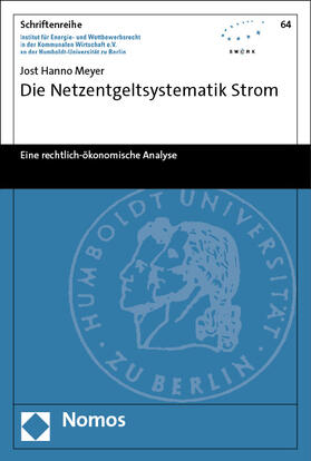 Meyer |  Meyer, J: Netzentgeltsystematik Strom | Buch |  Sack Fachmedien
