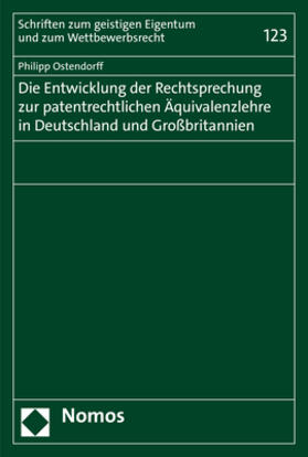 Ostendorff | Ostendorff, P: Entwicklung der Rechtsprechung zur patentrech | Buch | 978-3-8487-8064-8 | sack.de