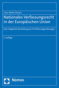 Classen |  Classen, C: Nationales Verfassungsrecht in der EU | Buch |  Sack Fachmedien