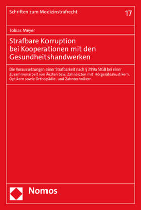 Meyer | Meyer, T: Strafbare Korruption bei Kooperationen | Buch | 978-3-8487-8145-4 | sack.de