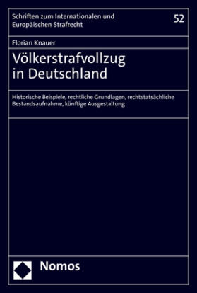 Knauer | Knauer, F: Völkerstrafvollzug in Deutschland | Buch | sack.de