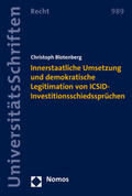 Blotenberg |  Blotenberg, C: Innerstaatliche Umsetzung und demokratische L | Buch |  Sack Fachmedien