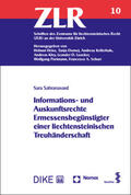 Sahranavard |  Sahranavard, S: Informations- und Auskunftsrechte | Buch |  Sack Fachmedien