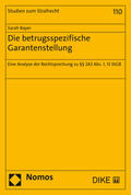 Bayer |  Bayer, S: Die betrugsspezifische Garantenstellung | Buch |  Sack Fachmedien
