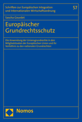 Gourdet | Gourdet, S: Europäischer Grundrechtsschutz | Buch | 978-3-8487-8251-2 | sack.de