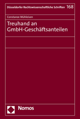 Mühleisen | Treuhand an GmbH-Geschäftsanteilen | Buch | 978-3-8487-8275-8 | sack.de