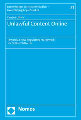 Ullrich |  Ullrich, C: Unlawful Content Online | Buch |  Sack Fachmedien