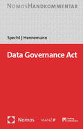 Specht / Hennemann / Specht-Riemenschneider |  Data Governance Act: DGA | Buch |  Sack Fachmedien
