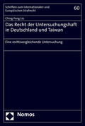Liu |  Liu, C: Recht der Untersuchungshaft in Deutschland und Taiwa | Buch |  Sack Fachmedien
