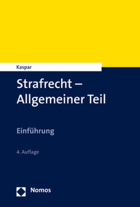 Kaspar | Strafrecht - Allgemeiner Teil | Buch | 978-3-8487-8357-1 | sack.de
