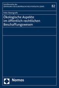 Steengrafe |  Steengrafe, F: Ökologische Aspekte im öffentlich-rechtlichen | Buch |  Sack Fachmedien