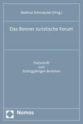 Schmoeckel |  Das Bonner Juristische Forum | Buch |  Sack Fachmedien