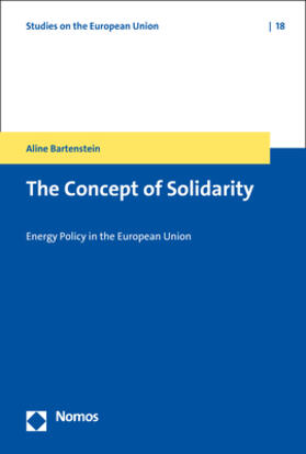 Bartenstein | The Concept of Solidarity | Buch | 978-3-8487-8419-6 | sack.de