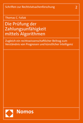Fallak | Fallak, T: Prüfung der Zahlungsunfähigkeit mittels Algorithm | Buch | 978-3-8487-8436-3 | sack.de