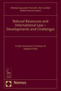 Fremuth / Griebel / Heinsch |  Natural Resources and International Law ¿ Developments and C | Buch |  Sack Fachmedien