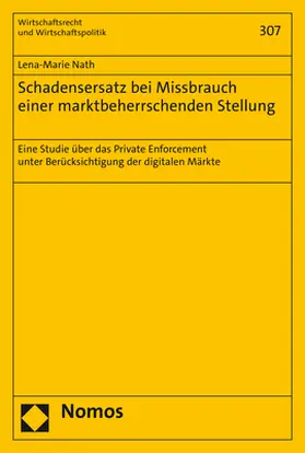 Nath |  Schadensersatz bei Missbrauch einer marktbeherrschenden Stellung | Buch |  Sack Fachmedien