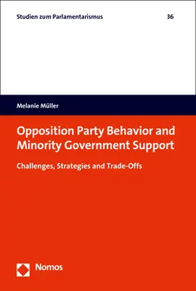 Müller |  Opposition Party Behavior and Minority Government Support | Buch |  Sack Fachmedien