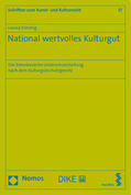 Kimmig |  Kimmig, L: National wertvolles Kulturgut | Buch |  Sack Fachmedien