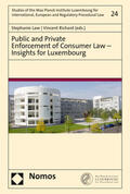 Law / Richard |  Public and Private Enforcement of Consumer Law - Insights fo | Buch |  Sack Fachmedien