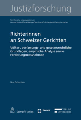 Ochsenbein | Ochsenbein, N: Richterinnen an Schweizer Gerichten | Buch | 978-3-8487-8576-6 | sack.de