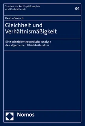 Voesch |  Gleichheit und Verhältnismäßigkeit | Buch |  Sack Fachmedien