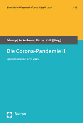Schaupp / Ruckenbauer / Platzer | Corona-Pandemie II | Buch | 978-3-8487-8605-3 | sack.de