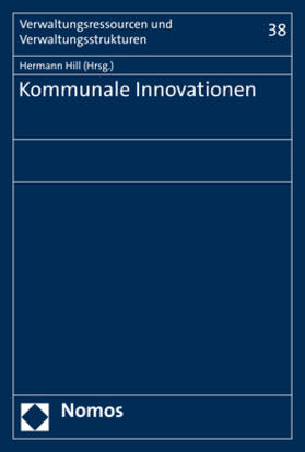 Hill | Kommunale Innovationen | Buch | 978-3-8487-8622-0 | sack.de