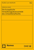 Lienert |  Lienert, K: Europäische Verwaltungsakzessorietät des Umwelts | Buch |  Sack Fachmedien