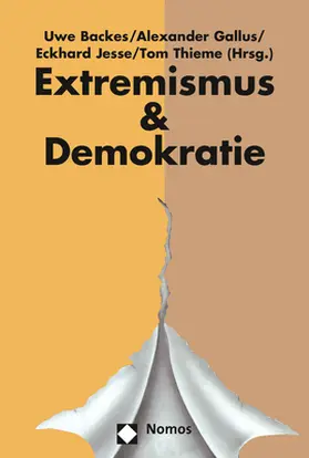 Backes / Gallus / Jesse |  Jahrbuch Extremismus &Demokratie (E &D) | Buch |  Sack Fachmedien