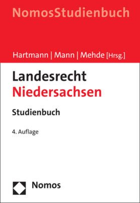 Hartmann / Mann / Mehde | Landesrecht Niedersachsen | Buch | 978-3-8487-8664-0 | sack.de