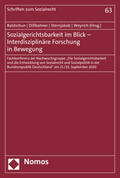 Baldschun / Dillbahner / Sternjakob |  Sozialgerichtsbarkeit im Blick ¿ Interdisziplinäre Forschung | Buch |  Sack Fachmedien
